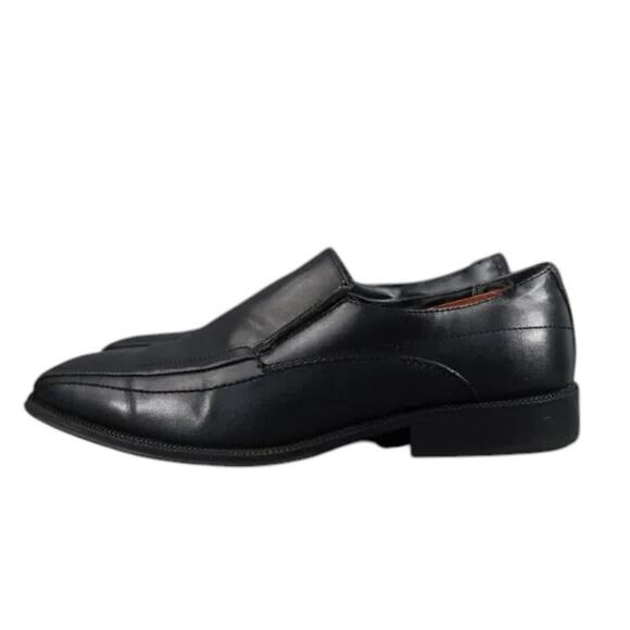 Alfani Shoes Mens 12 Loafer Slip On Dress Formal Classic Ascher Square Toe Black main image 9